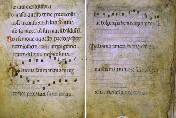 Laudario di Cortona, iblioteca del Comune e dellAccademia Etrusca, MS no.91