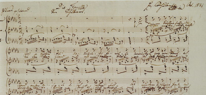 Schubert, Die Forelle D 550 (fifth version")