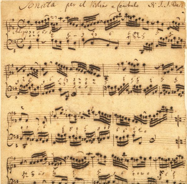 Bach Sonata for Violin & Basson Continuo BWV 1021