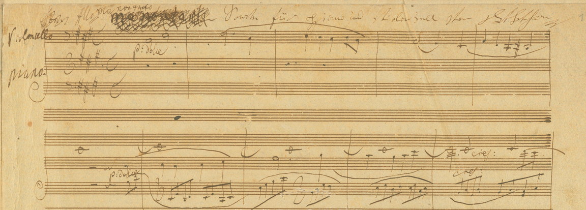 Beethoven, Sonata for Violoncello & Piano, op.69