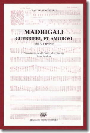 Monteverdi, Il Madrigali, book 8, cover