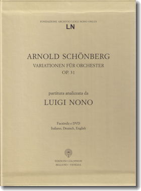 Schoenberg, Variationen für Orchester op. 31