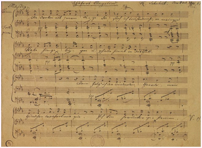 Schubert, Schäfers Klagelied D.121