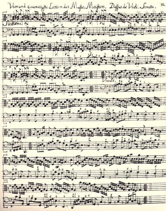 Telemann, Der getreue Music-Meister